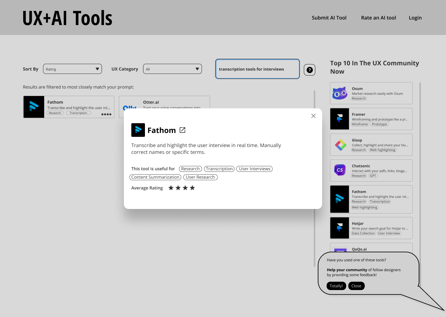 User flow for "read-only" users