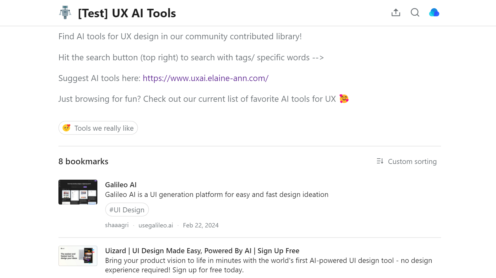 User flow for "read-only" users
